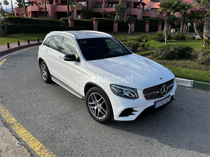 Blanco Usado 2017 Mercedes GLC220 SUV | 25.000 € (Buen precio) - Imagen 1/4