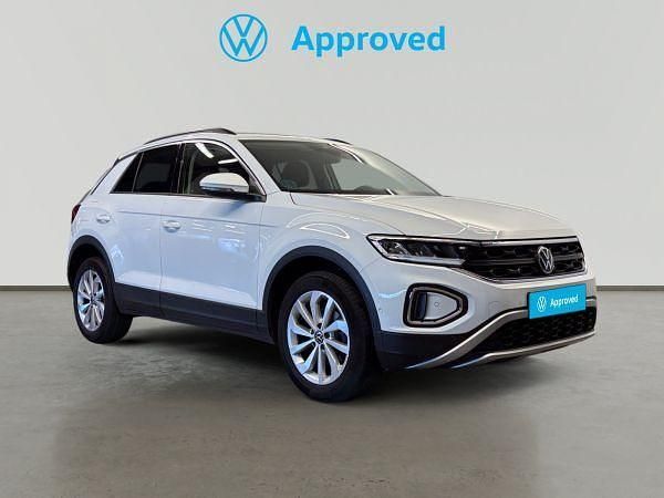 Blanco Usado 2023 VW T-Roc Life SUV | 23.200 € (Precio justo) - Imagen 1/4
