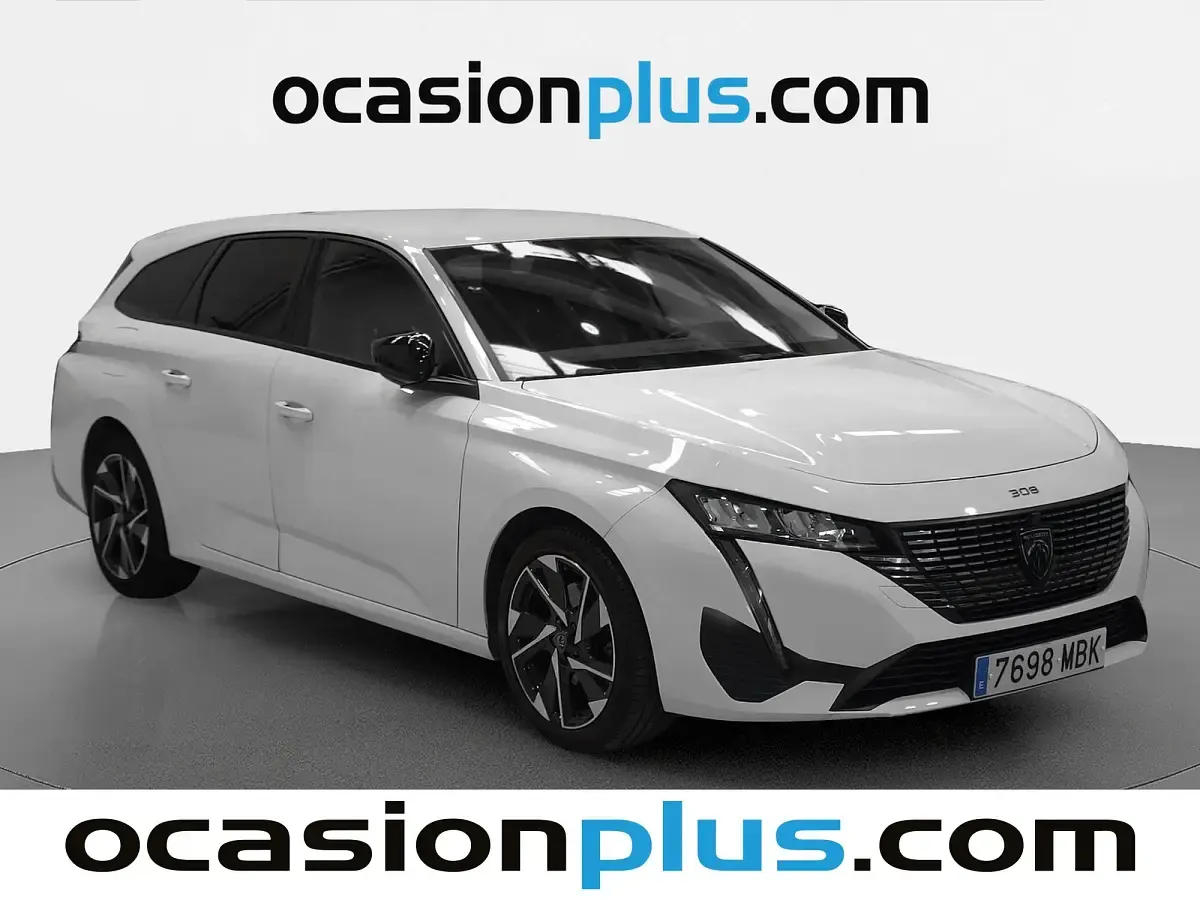 Usado Peugeot 308 SW Allure 131 CV (96 kW) 2022 Blanco Familiar