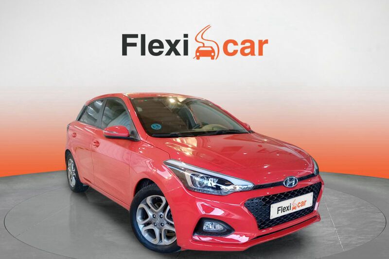 Rojo Usado 2018 Hyundai i20 Berlina | 11.390 € (Precio justo) - Imagen 1/4