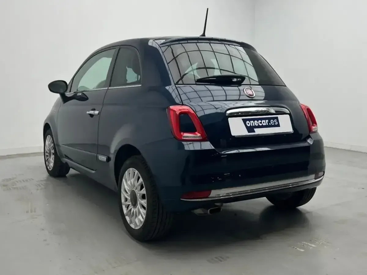 Usado Fiat 500 Lounge 69 CV (50 kW) 2019 Azul Berlina