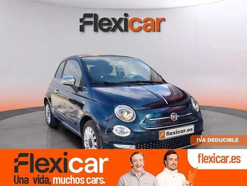 Azul Usado 2022 Fiat 500C Dolcevita Descapotable | 10.790 € (Buen precio) - Imagen 1/4