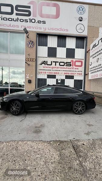 Usado Audi A7 S-Line 285 CV (209 kW) 2020 Negro Berlina