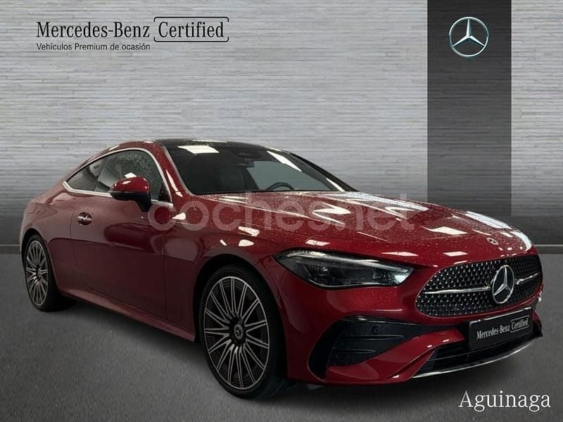 Usado Mercedes CLE220 197 CV (144 kW) 2024 Granate Coupe
