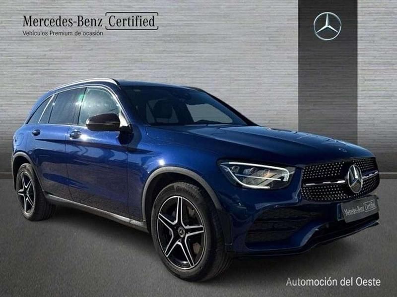 Usado Mercedes GLC200 AMG line 165 CV (121 kW) 2020 Blanco SUV