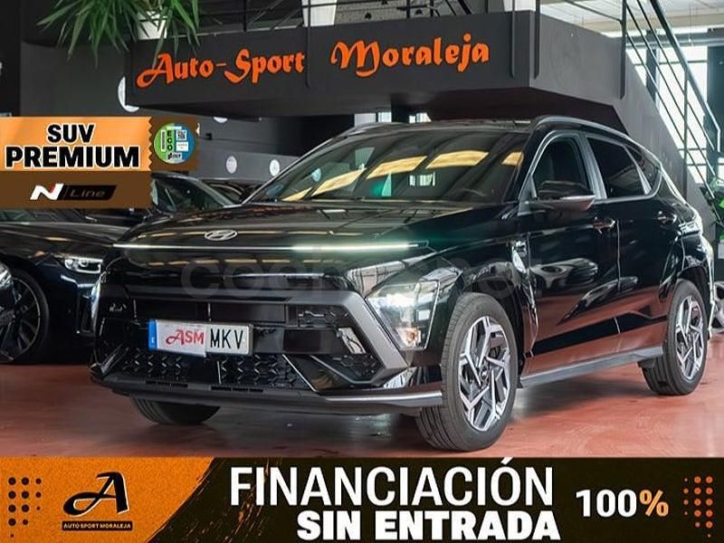 Usado Hyundai Kona N Line 141 CV (103 kW) 2023 Negro SUV
