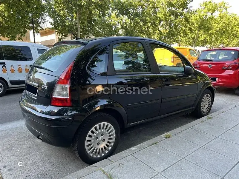 Usado Citroën C3 Exclusive 92 CV (67 kW) 2006 Negro Berlina