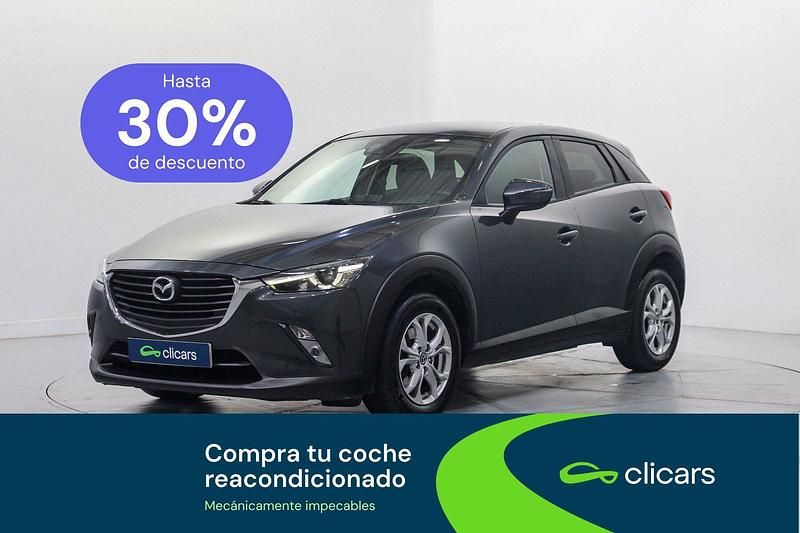 Usado Mazda CX-3 Style 105 CV (77 kW) 2016 Gris / plata SUV
