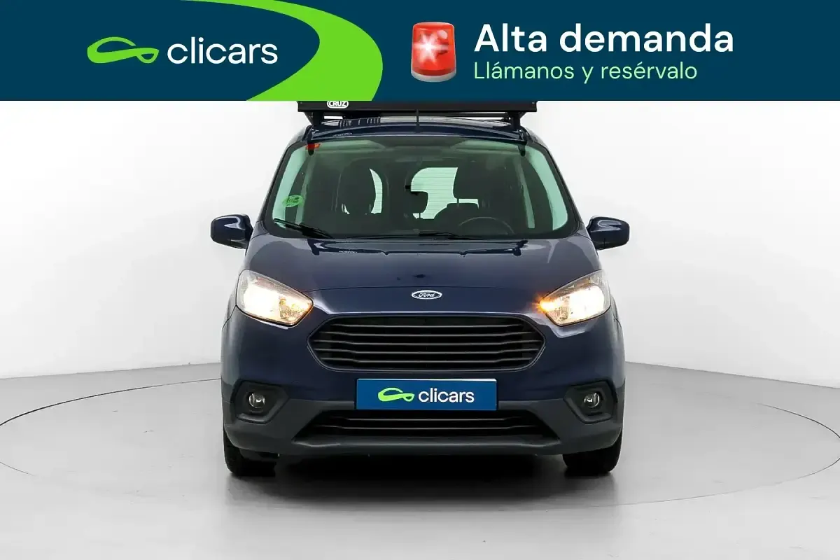 Usado Ford Transit Trend 100 CV (73 kW) 2020 Azul Familiar