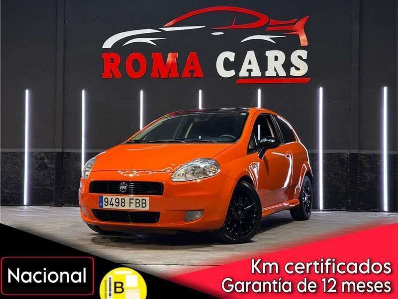 Naranja Usado 2006 Fiat Grande Punto Sport Utilitario | 5890 € (Caro) - Imagen 1/4