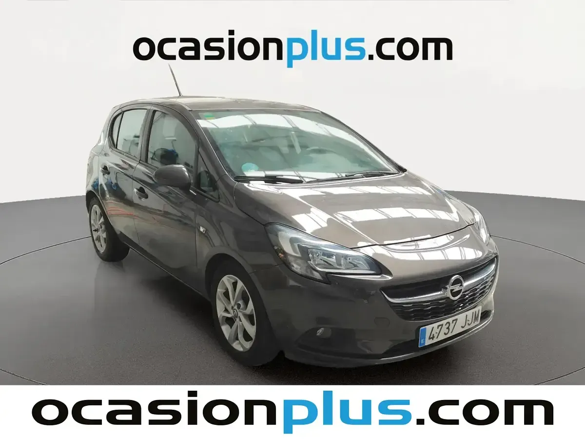 Usado Opel Corsa Selective 90 CV (66 kW) 2015 Gris Utilitario