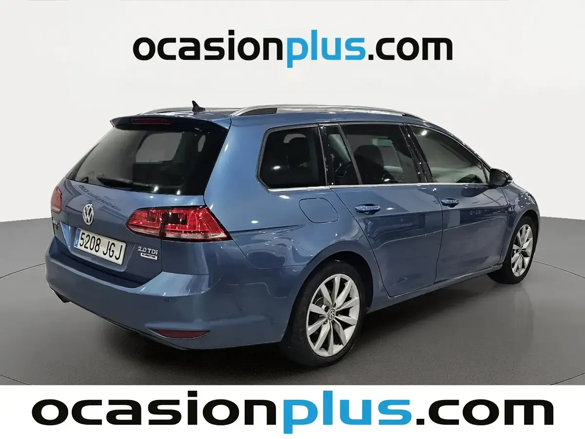 Usado VW Golf VII Sportline 150 CV (110 kW) 2015 Azul Familiar