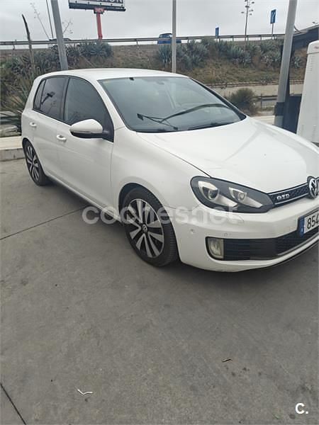 Usado VW Golf VI GTD 170 CV (125 kW) 2010 Blanco Utilitario