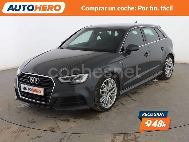 Gris Usado 2018 Audi A3 S-Line Berlina | 20.999 € (Un poco caro) - Imagen 1/3