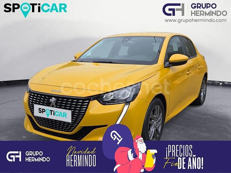 Amarillo Usado 2021 Peugeot 208 Active Utilitario | 9750 € (Super precio) - Imagen 1/4