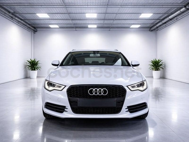 Usado Audi A6 S-Line 204 CV (150 kW) 2012 Blanco Familiar