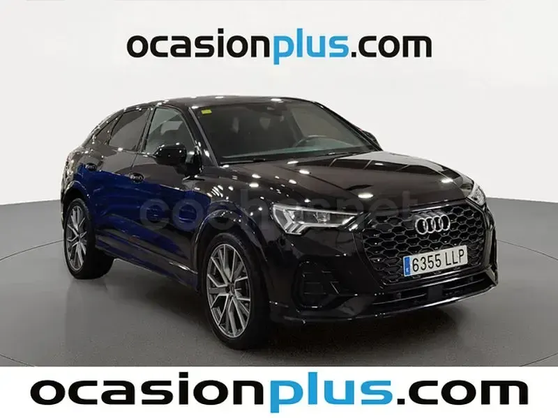 Usado Audi Q3 Sportback S-Line 150 CV (110 kW) 2020 Negro SUV
