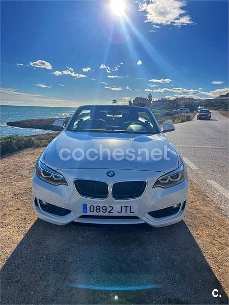 Käytetty BMW 218 150 HP (110 kW) 2016 Valkoinen Avoauto