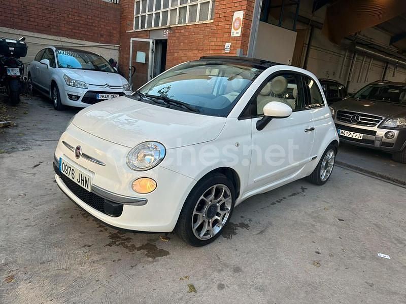 Usado Fiat 500C Pop 69 CV (50 kW) 2015 Blanco Descapotable