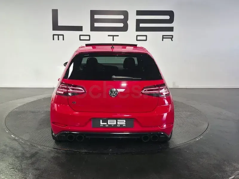 Usado VW Golf VII R 310 CV (228 kW) 2018 Rojo Berlina