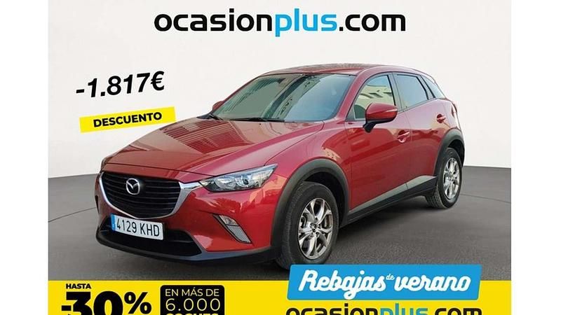 Rojo Usado 2018 Mazda CX-3 Style+ SUV | 18.173 € (Precio justo) - Imagen 1/4