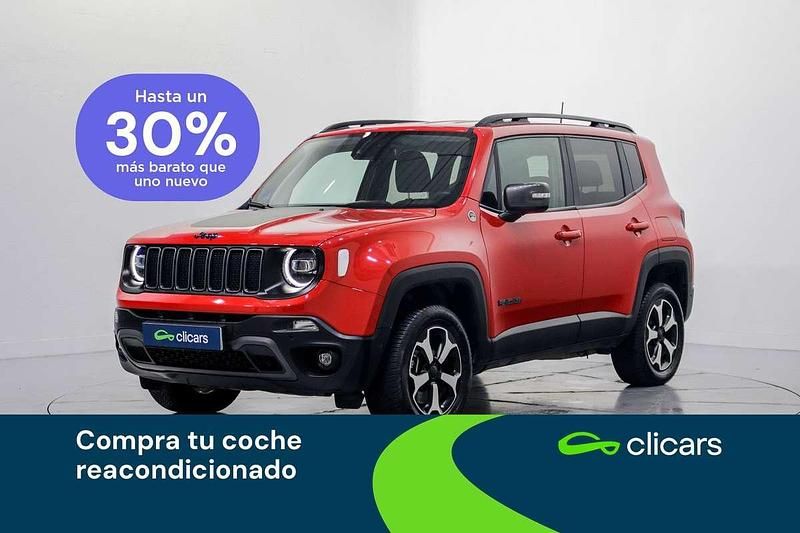 Rojo Usado 2022 Jeep Renegade Trailhawk SUV | 20.890 € (Precio justo) - Imagen 1/4