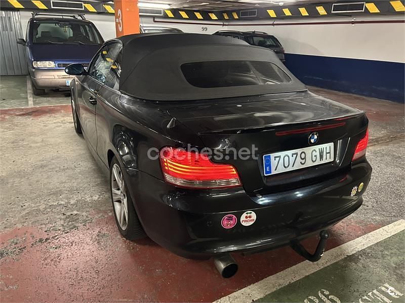 Usado BMW 120 Cabriolet 170 CV (125 kW) 2008 Negro Descapotable