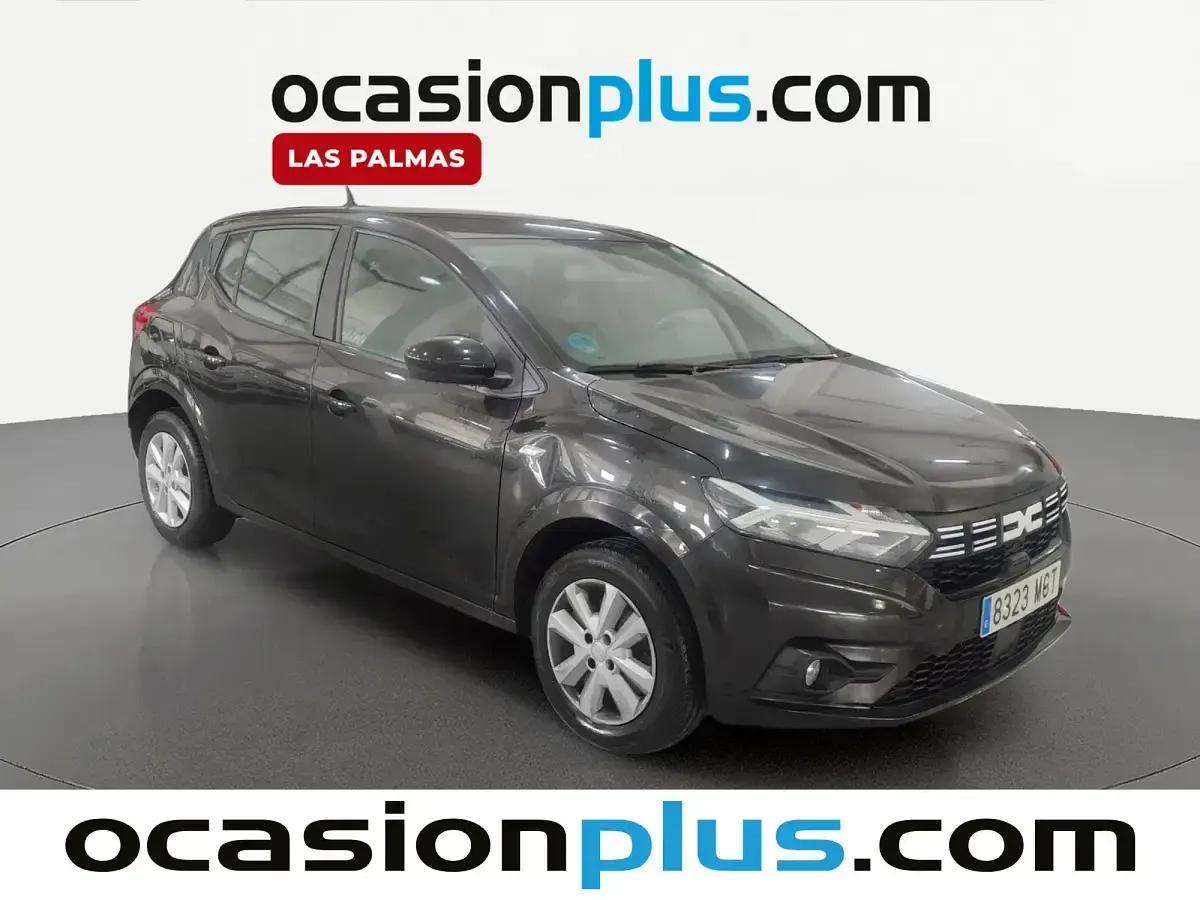 Usado Dacia Sandero Expression 91 CV (66 kW) 2023 Negro Berlina