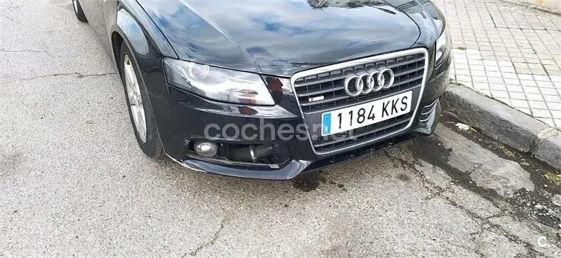Usado Audi A4 S-Line 143 CV (105 kW) 2011 Negro Familiar