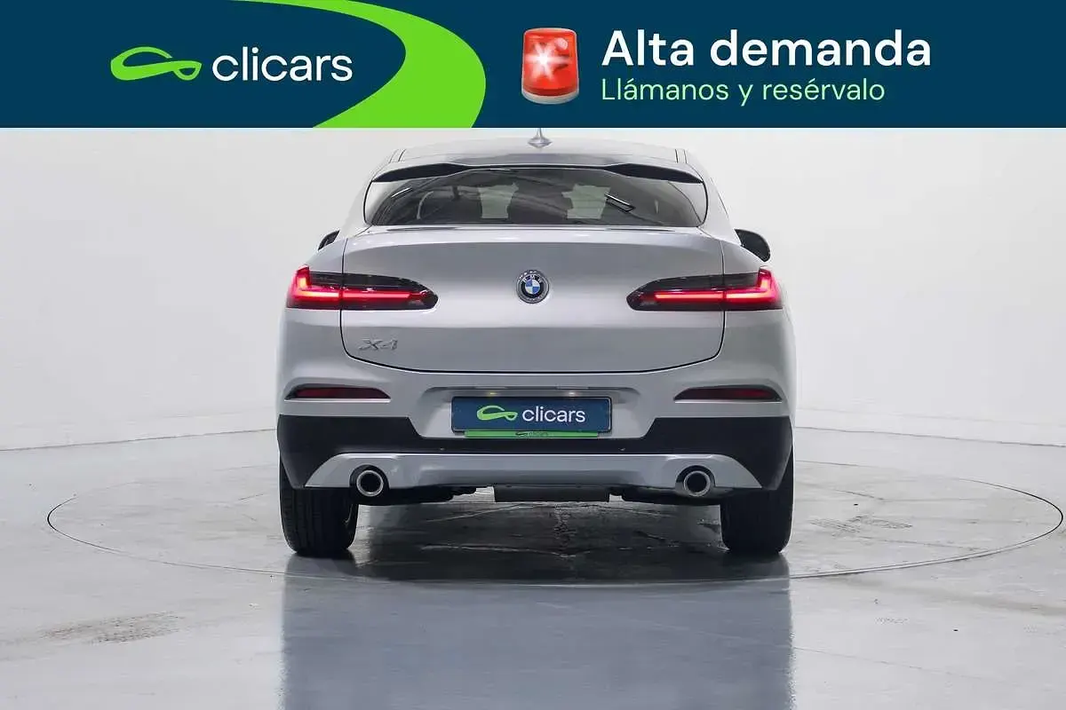 Usado BMW X4 190 CV (139 kW) 2021 Plateado SUV
