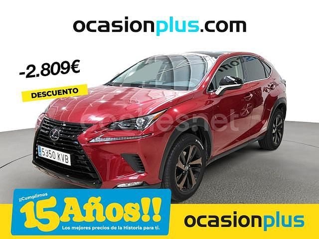 Rojo Usado 2019 Lexus NX300h Sport Line SUV | 30.900 € (Super precio) - Imagen 1/4