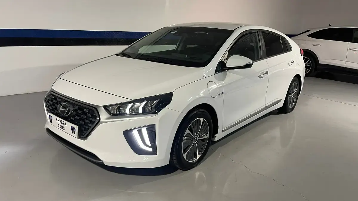 Usado Hyundai Ioniq 141 CV (103 kW) 2020 Blanco Utilitario