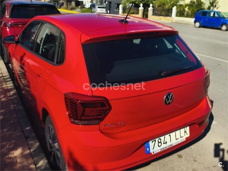 Usado VW Polo Sportline 95 CV (69 kW) 2020 Rojo Berlina