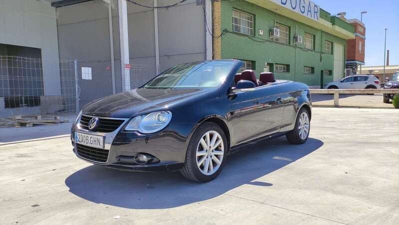 Negro Usado 2007 VW Eos Descapotable | 9000 € (Un poco caro) - Imagen 1/4