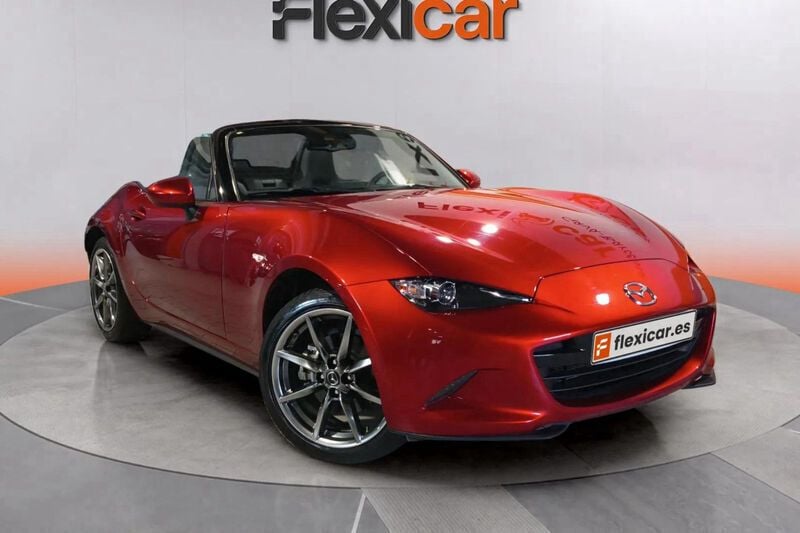 Rojo Usado 2022 Mazda MX5 Descapotable | 26.090 € (Buen precio) - Imagen 1/4