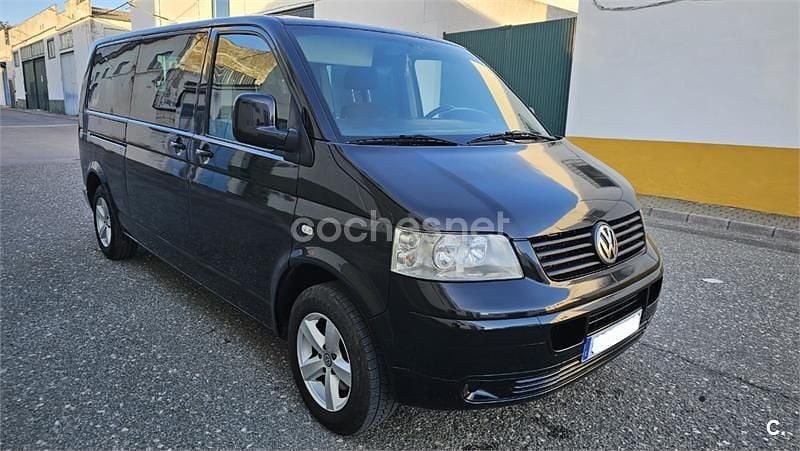 Negro Usado 2008 VW Caravelle Comfortline Monovolumen | 11.500 € (Super precio) - Imagen 1/4
