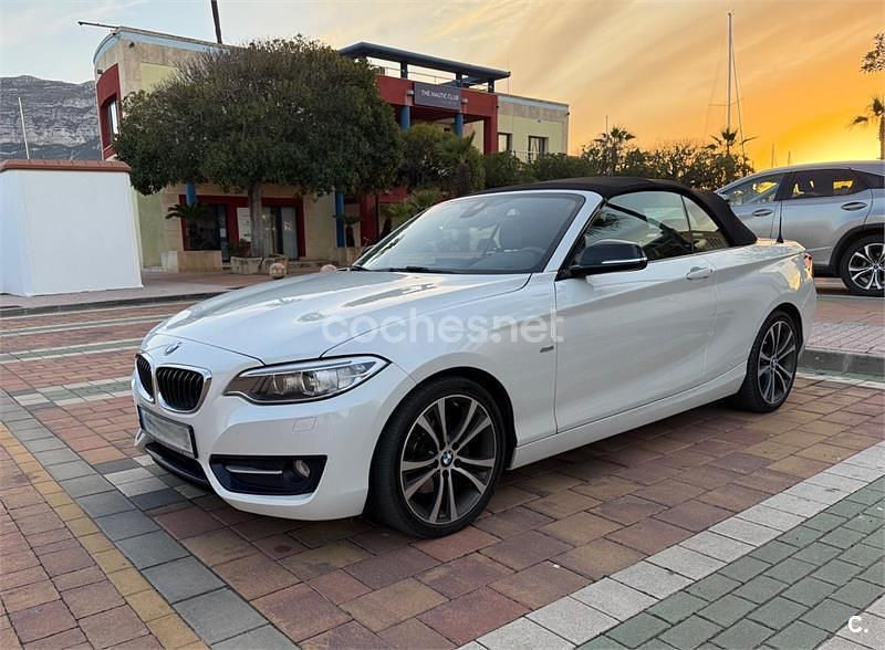 Usado BMW 220 190 CV (139 kW) 2016 Blanco Descapotable