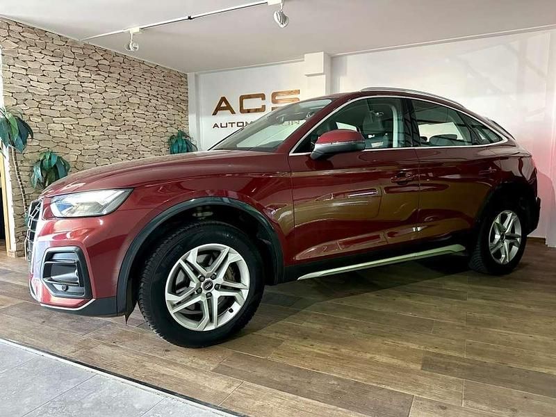 Usado Audi Q5 Sportback S-Line 265 CV (194 kW) 2021 Granate SUV