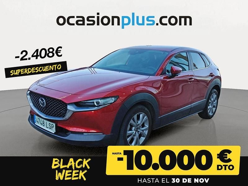 Rojo Usado 2021 Mazda CX-30 SUV | 20.690 € (Precio justo) - Imagen 1/4