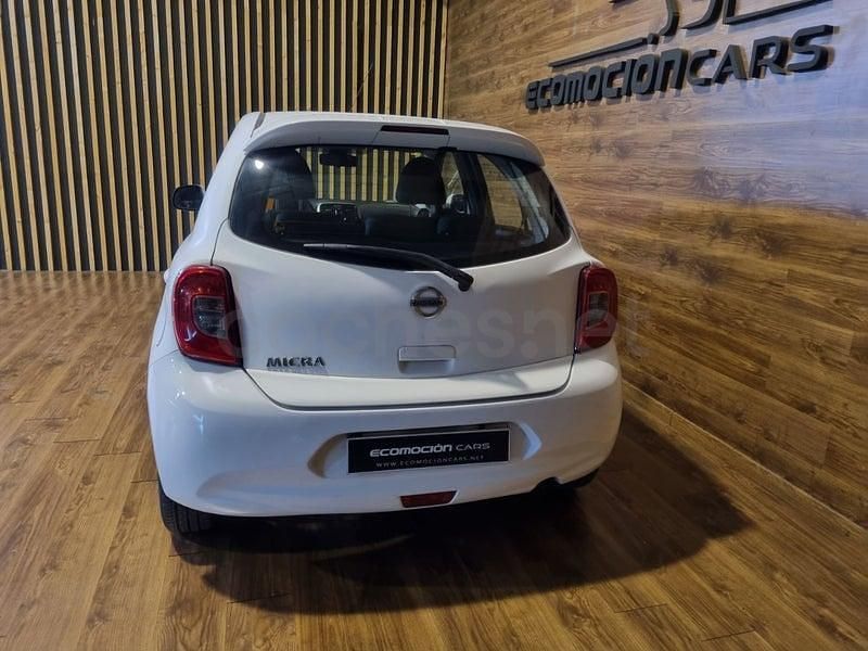 Usado Nissan Micra Acenta 80 CV (58 kW) 2015 Blanco Utilitario