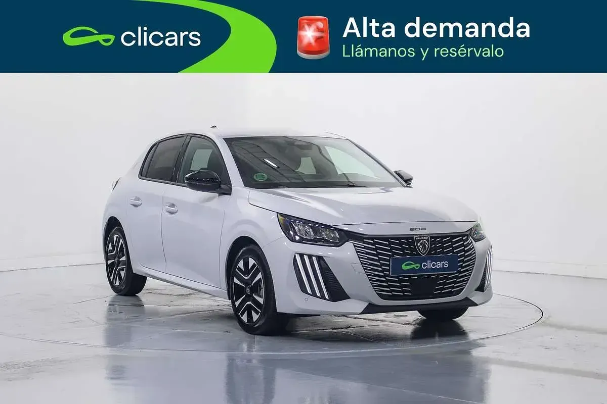 Nuevo Peugeot 208 Allure 102 CV (75 kW) 2025 Blanco Utilitario