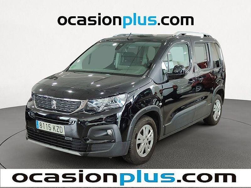 Usado Peugeot Rifter Allure 131 CV (96 kW) 2019 Negro Monovolumen