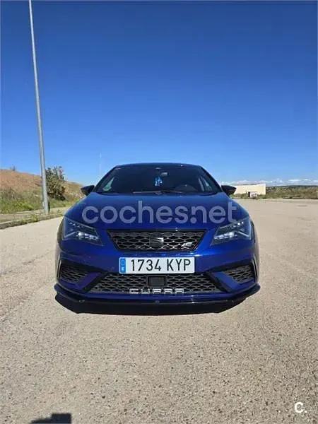 Usado Seat Leon CUPRA 290 CV (213 kW) 2019 Azul Berlina