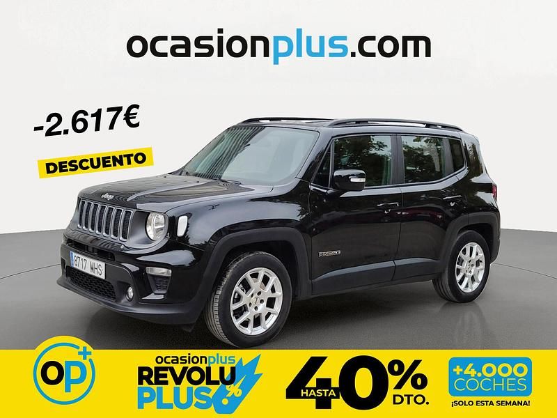Usado Jeep Renegade Limited 130 CV (95 kW) 2023 Negro SUV