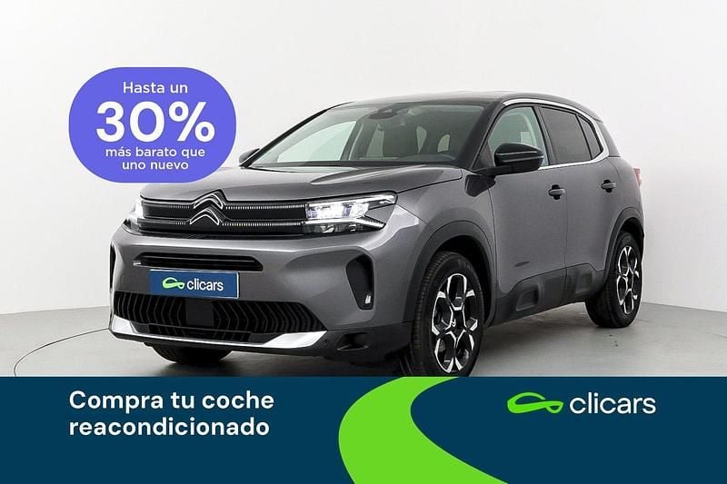 Gris Usado 2024 Citroën C5 Aircross SUV | 24.490 € (Precio justo) - Imagen 1/4