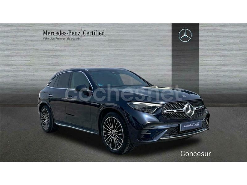 Usado Mercedes GLC220 AMG line 197 CV (144 kW) 2022 Azul SUV