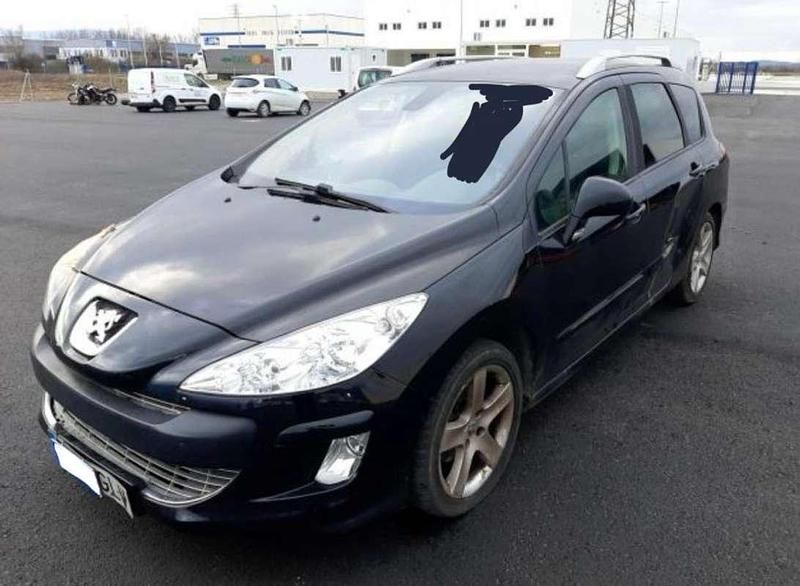 Usado Peugeot 308 SW Premium 109 CV (80 kW) 2009 Negro Familiar