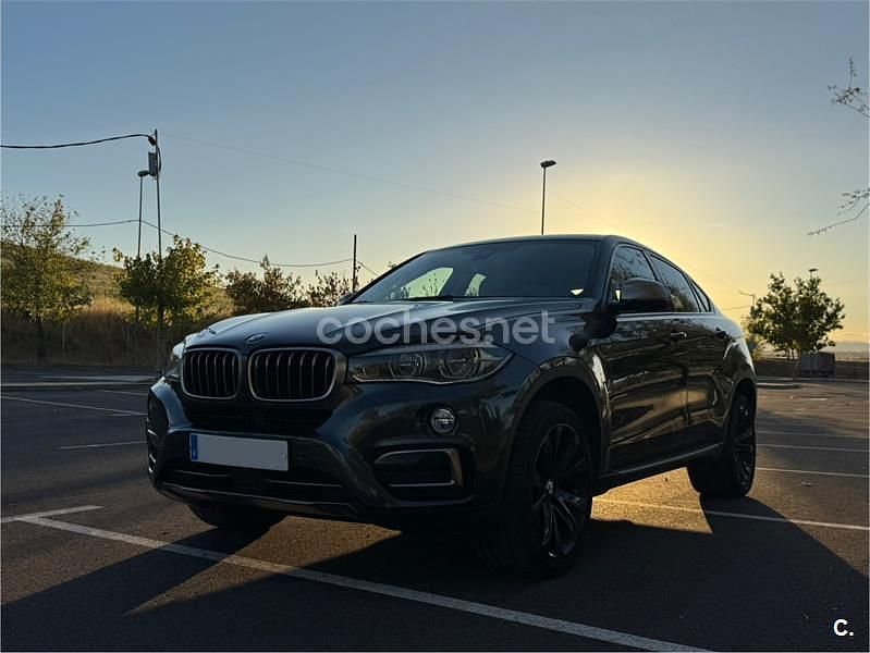 Usado BMW X6 245 CV (180 kW) 2015 Gris / plata SUV