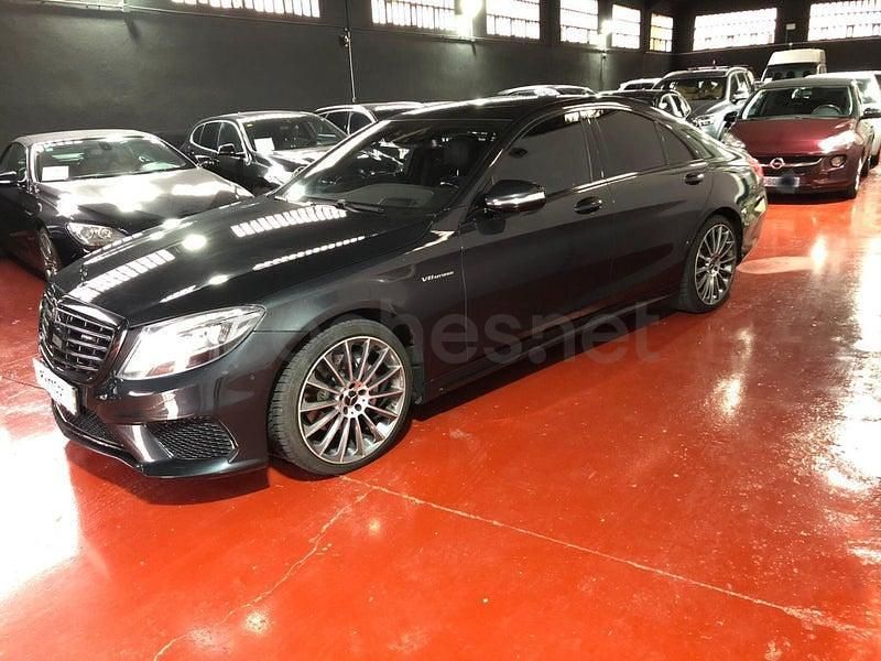 Usado Mercedes S350 258 CV (189 kW) 2014 Negro Berlina