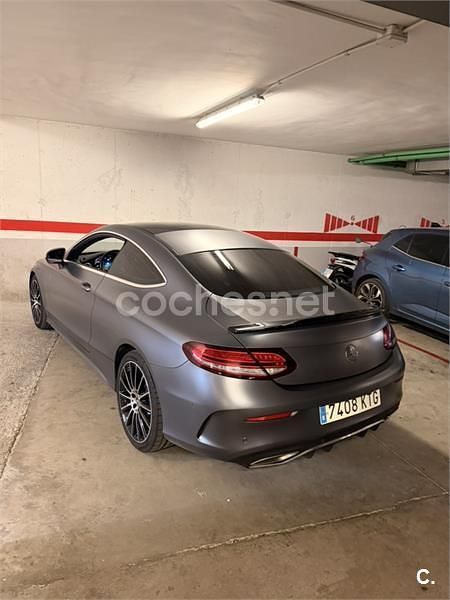 Usado Mercedes C200 184 CV (135 kW) 2019 Gris / plata Coupe